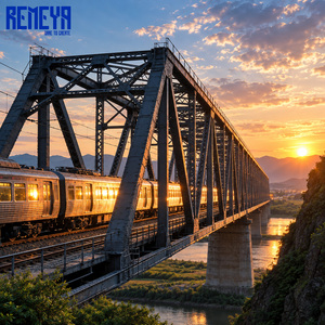 Puente con Estructura de Acero y Cabos, Puente Prefabricado de Diseño Moderno para Proyectos de Carreteras y Ferrocarriles - Product Image 3