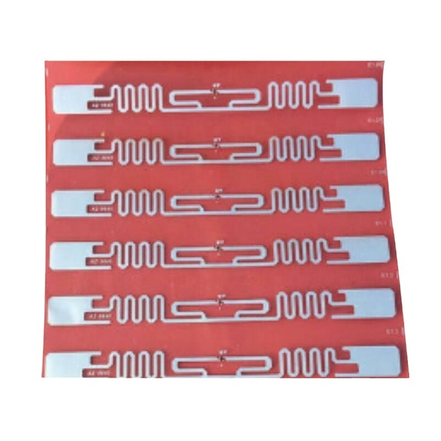 Vanch LA-10047 UHF RFID Tamper Proof Headlamp Sticker Label RFID Tag Used in Vehicle Electronic Ticket in High Way Toll Station