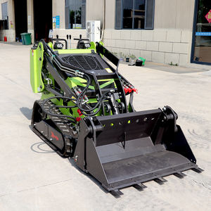 Mini-chargeuse compacte Honda à moteur essence ou diesel, pompe, engrenage, chargeur frontal, conception sur chenilles pour travaux de terrassement, haute efficacité - Product Image 6