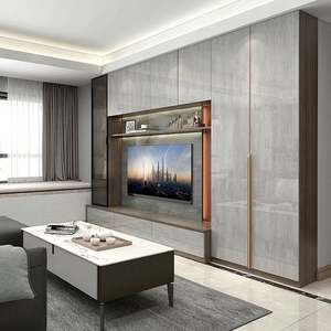 Mueble de TV de Madera Duradero de Alta Calidad con Diseño Moderno para Soporte Estable de TV, Uso en Sala de Estar y Apartamentos, Compatible con TV de 65+ Pulgadas - Product Image 2