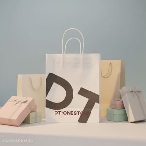 Bolsa de Papel Kraft Impresa Personalizada, Ecológica, Grande, para Compras, Empaque de Lujo para Joyería, Vestidos, Galletas, Venta al Por Mayor - Product Image 6