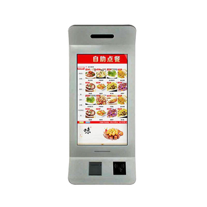 21.5-inch ngoài trời đa cảm ứng tự động Máy in hóa đơn kiosk tự đặt hàng kiosk treo tường kiosk - Product Image 4