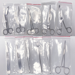 Hộp Thép Không Gỉ Autoclavable Bao Gồm 11 Dụng Cụ Kẹp Kéo Kẹp Đầu Dò Dao Mổ Cầm Tay - Product Image 5