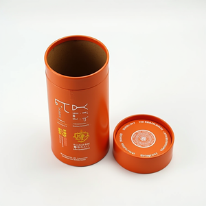 Wholesale Custom Printed Newly Designed Gift Package <b>Box</b> Eco <b>Round</b> Paper Tube Recycled Cylinder Cardboard Paper Gift Tube <b>Box</b> - Product Image 1