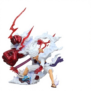 Figura <span class=keywords><strong>de</strong></span> acción <span class=keywords><strong>de</strong></span> PVC <span class=keywords><strong>de</strong></span> Luffy Nika <span class=keywords><strong>de</strong></span> cinco etapas con cuernos amarillos, adornos decorativos <span class=keywords><strong>de</strong></span> anime, modelo <span class=keywords><strong>de</strong></span> regalo periférico, venta al por mayor - Product Image 1