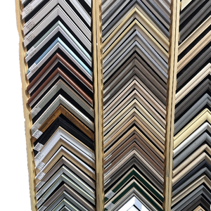 Fonte diretta di fabbrica personalizzabile cornici per foto di varie dimensioni con vetro plastico vario PS strisce di <span class=keywords><strong>legno</strong></span> metallo ferro materiale - Product Image 1