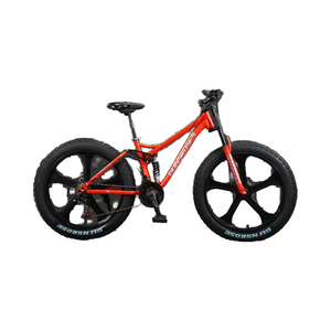 Bicicleta de Montaña para Adultos DomeRide de 21 Velocidades, 26-29 Pulgadas, Frenos de Disco, Horquilla de Aluminio, Neumáticos Anchos, Bicicleta para Nieve, Portátil - Product Image 5