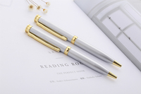 Mini bolígrafo de Metal de lujo personalizado, 0,7mm, ancho de escritura, billetera de bolsillo, planificador, monedero, pasaporte, Hotel, bolígrafos pequeños personalizados