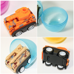 BEFLY Carro Armato a Retrocarica in Metallo e Plastica, Macchina Sorpresa con Uova, Certificato Sicuro, Regalo per Bambini - Product Image 6