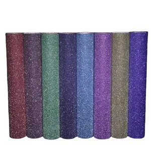 Fabriek Prijs Pvc Sparkle Lamineren Glitter Film Voor Accessoires En Decoratie