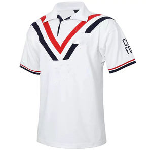 Retro Classic Atmungsaktives Polyester Sublimierter Druck Benutzer definierte Logo-Nummer Männer Nrl Rugby League Jersey Shirt Australien - Product Image 2