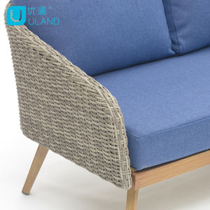 Uland-funda de tela sólida Multicolor, sofá de salón impermeable, juego de sofá de aluminio para exteriores - Product Image 2