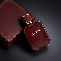 Flacon de parfum en stock, vente chaude, personnalisation couleur Panton, logo imprimé en soie avec emballage boîte