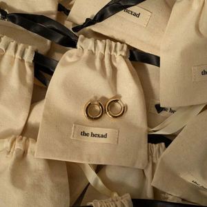 Promotion Reusable Eco-Friendly Storage Pouch Gift <b>Packaging</b> <b>Bag</b> With Ribbon - Product Image 3