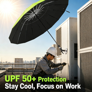 บริษัทไฟฟ้า HVAC umbrella electrical นิยมใช้ร่มสนามแบบมีฐานแม่เหล็ก ฐานแม่เหล็กแรงดูดสูง - Product Image 3