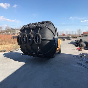 ขายเฟนเดอร์ยางกันกระแทกเรือแบบเป่าลมยี่ห้อ Yokohama พร้อมตาข่ายและยางล้อ ได้รับการรับรองมาตรฐาน BV สำหรับการใ<span class=keywords><strong>ช</strong></span>้งานทางทะเลนอก<span class=keywords><strong>ช</strong></span>ายฝั่ง - Product Image 5