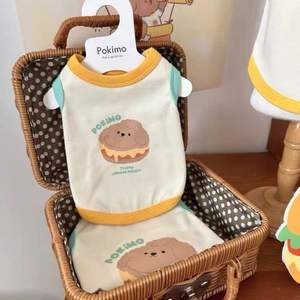 Günstigen Preis Sommer niedlichen Muster Hund Haustier Kleidung Welpen Katze Pullover Kleidung - Product Image 2