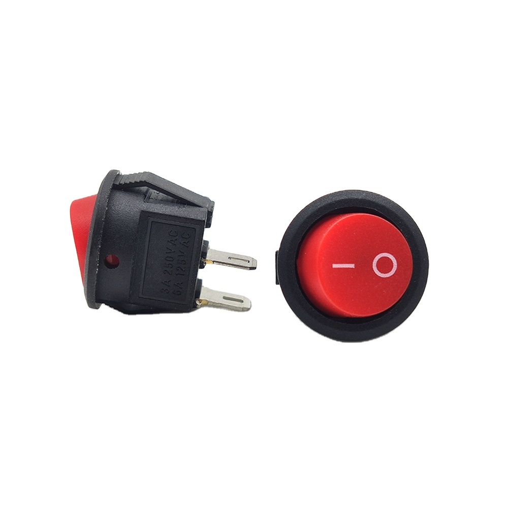 Кулисный Переключатель 4 pin Beelee 6A 250V круглый Кулисный переключатель spst 2pin кулисный переключатель для печатной платы