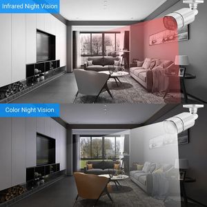 Icsee 8MP 5MP 4MP ngoài trời PoE máy ảnh IP an ninh máy ảnh PoE IP66 nguồn ánh sáng kép hai chiều âm thanh 4k PoE IP Mạng Bullet Camera - Product Image 4