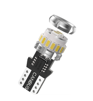 Nouvelle ampoule LED T10 sans polarité Canbus pour feux arrière de voiture, feux de recul 3014 18SMD blanc rouge jaune bleu 10-18V