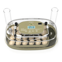 Nouvel incubateur intelligent pour œufs de 4 à 112 places, avec fonction d'incubation et d'élevage de poussins, garantie 1 an