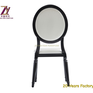Venta caliente muebles modernos espalda redonda boda evento Hotel recepción banquete comedor SILLA DE Metal - Product Image 4