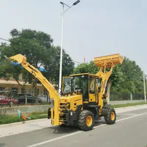 Hot selling high-quality 4x4 compact telescopic backhoe front end loader widely used in forestry and agricultural