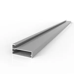 Fabricante anodizado de aluminio armario marco para muebles de cocina/perfil de aluminio en chino fábrica