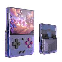 Konsol Game Portabel R33S Layar IPS HD 3,5 inci Kontrol Jarak Jauh Genggam 3200mAh 2000 Game