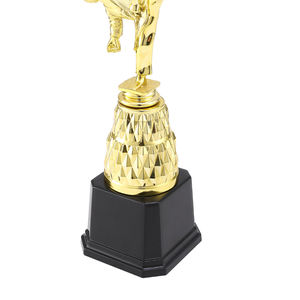 جوائز تذكارية مخصصة من JINZUN، كؤوس تايكوندو بلاستيكية، هدايا تذكارية بشعار مخصص، جوائز رياضية ذهبية - Product Image 4