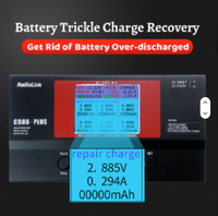 Chargeur d'équilibrage indépendant RadioLink CB86-Plus 8-en-1 6A 156W, prend en charge les batteries LiPo LiFe HV 1-6S, précision 1mV, analyse de l'état de la batterie