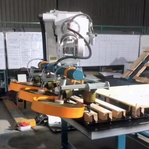 Robot de clouage automatique de palettes en bois Euro Block avec composants de base PLC et garantie d'un an - Product Image 1