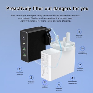 Anh chúng tôi EU <span class=keywords><strong>c</strong></span>ắm 4 <span class=keywords><strong>c</strong></span>ổng sạ<span class=keywords><strong>c</strong></span> nhanh trạm 2a2c CE ukca ROHS chứng nhận PD 100W máy tính xách tay <span class=keywords><strong>USB</strong></span> Loại <span class=keywords><strong>C</strong></span> <span class=keywords><strong>Adapter</strong></span> sạ<span class=keywords><strong>c</strong></span> - Product Image 6