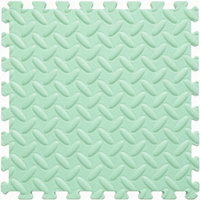 Tapis de yoga texturé en forme de feuille 60x30cm, dalles d'exercice en mousse pour la maison, la salle de sport, le studio de Pilates, tapis d'entraînement imperméable et rembourré