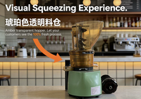 Commerciële sapcentrifuge, grote industriële sapcentrifuge, fruitsapcentrifuge, horeca-apparatuur, hoge opbrengst, slowjuicer