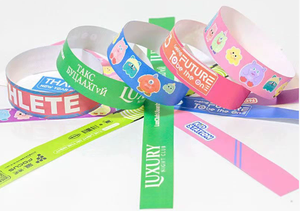 Braccialetti di Carta Impermeabili per Eventi e Festival - Stile Antico Imitazione con Logo Personalizzato Stampa Digitale Regalo Promozionale Novità - Product Image 4
