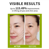 Masque Visage Raffermissant et Liftant au Cactus, Acide Hyaluronique et Collagène, Réducteur de Pores, Éclaircissant et Hydratant, Marque Privée OEM