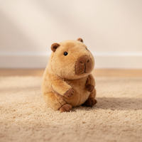 Peluche Capybara Personnalisable en Polyester et Coton PP Brodé – Vente en Gros OEM ODM Direct Usine
