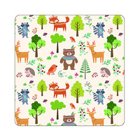 Tapis de pique-nique ultrasonique extra-épais Chunyafang, imperméable à l'humidité, découpable, avec film d'aluminium épaissi, tapis portable d'extérieur