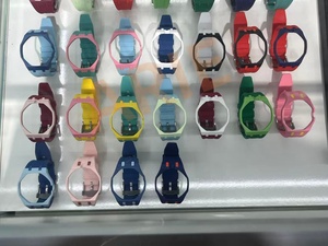 En stock pour la collection Royal Pop en collaboration avec Co-branded Strap, avec bracelet en silicone liquide, boîtier en biocéramique, <span class=keywords><strong>boucle</strong></span> en acier inoxydable - Product Image 4