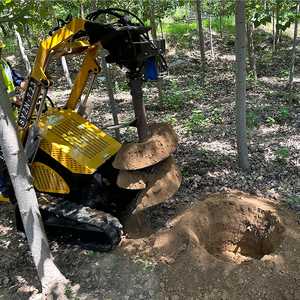 रबर टेलीस्कोपिक ट्रैक चेसिस गैसोलीन ड्रिलिंग मशीन स्किड स्टीड लोडर के लिए उपयुक्त है - Product Image 5