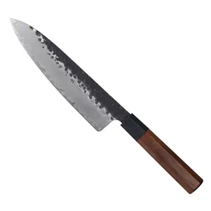 Chef 3 Lagen 9Cr18Mov Japanse Roestvrij Staal Keuken Koken Gereedschap Groenten Slice Kurouchi Mes