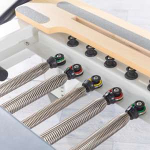 Jereathy Reformer, <span class=keywords><strong>machine</strong></span> de Pilates professionnelle en alliage d'aluminium avec trapèze et tour, portable et réglable - Product Image 3