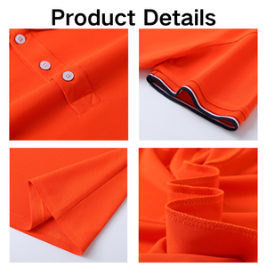 قميص بولو قطني فاخر مطرز للرجال والنساء بشعار مخصص، قمصان عمل وزي موحد للشركات للبيع بالجملة لمناسبات الشركات - Product Image 3