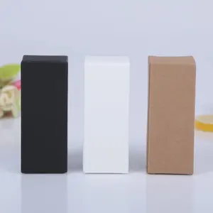 Cosmetic Paper Box Packaging Wholesale Cosmetic Packaging Box 350g Paperboard Custom Design 10ml-100ml Essential Oil Bottle Box Kraft Paper Box