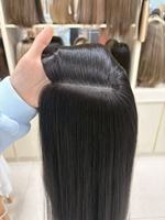 Perruque en cheveux humains vierges à base de soie invisible et respirante, ajustement parfait au cuir chevelu, vente en gros d'usine