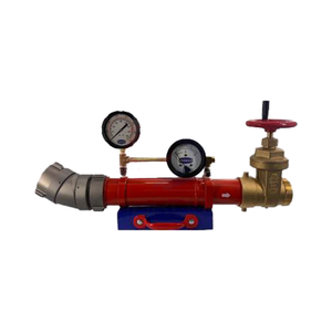 Dispositivo de prueba de válvula de latón American NFPA Venta caliente Equipo de extinción de incendios 2 1/2 ''Entrada giratoria NST hembra 2 1/2'' Salida NST macho - Product Image 1