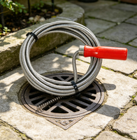 Déboucheur de tuyaux en plastique DIY OEM pour éviers de cuisine domestiques et nettoyeurs d'égouts, type spirale, fabricant et fournisseur