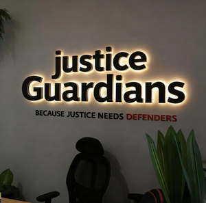 直接厂家可定制3D LED户外商务标志个性化Logo字母公司装饰 - Product Image 5