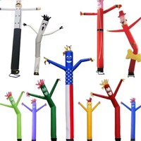 Mannequins gonflables publicitaires Air Sky Dancer à bras oscillants, en polyester, couleur personnalisée, avec ventilateur intégré